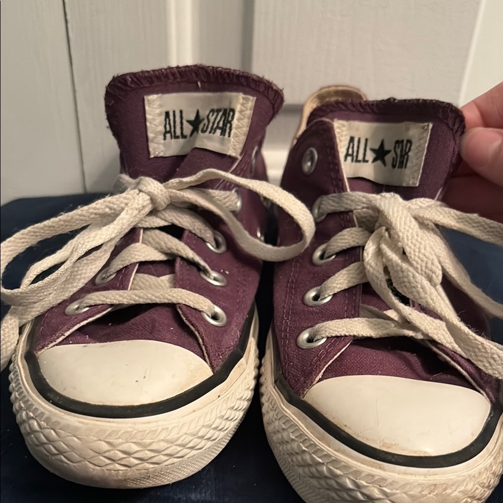 Converse Purple Low-Top Chuck Taylor Sneakers